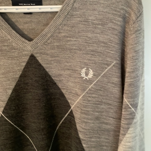 Fred Perry Merino wool sweater - Picture 4 of 4